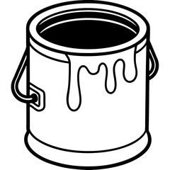 illustration of a tin can