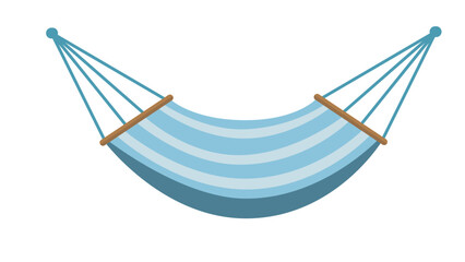 hammock on white background