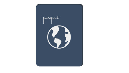 parking sign on white background