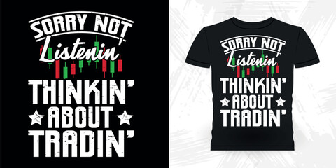 Funny Trader Investor Trading T-shirt Design