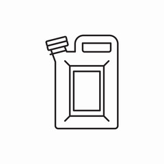 container jerrycan icon sign vector