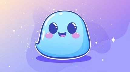 Cute Ghost Character Design