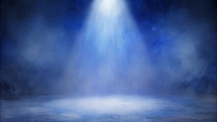 Fantasy Stage with Mist and Lighting