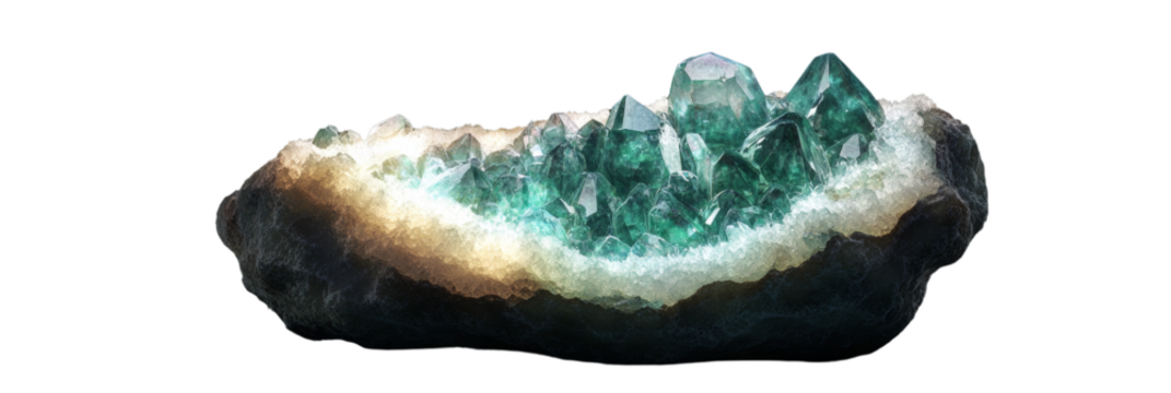 phosphophyllite geode