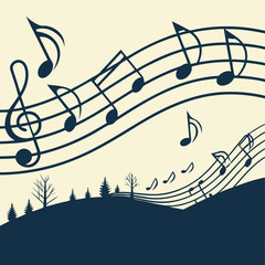 music notes