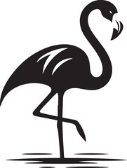 Flamingo Silhouette Vector