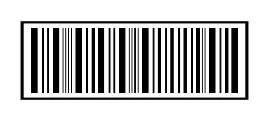 Barcode icon for product distribution,business concept barcode 