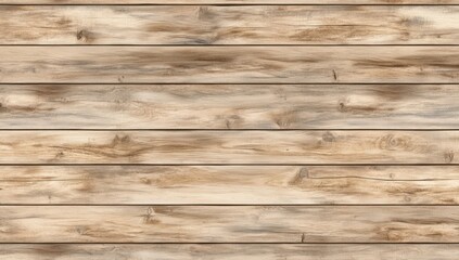 Fototapeta premium Rustic light brown wood planks background texture
