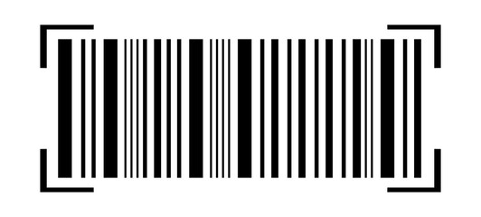 Barcode product distribution icon