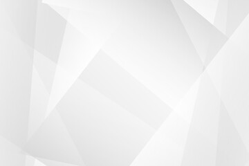 Abstract white and gray color technology modern background design. vector shape gray
