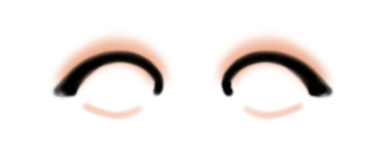 Eye makeup web design eyeliner face