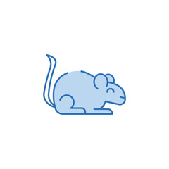 Mice icon design with white background stock illustration