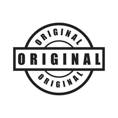 Authentic Original Stamp Design Authentic Seal Graphic Element for Branding and Product Design