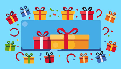Colorful-Gifts-Illustration-Festive-Celebration-with-Colorful-Gift-Boxes-and-Confetti-Holiday-Illustration-Bright-and-Cheerful-Gift-Giving-Theme-Vector-Graphics
