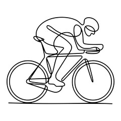vector illustration of a bicycle