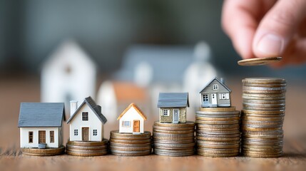 Real estate investment and property management concept, Buying, owning, and selling properties for profit with cash flow, Appreciation, Tax benefits in the online real estate market