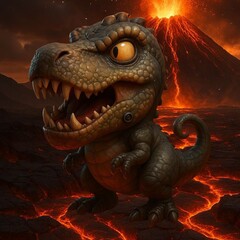 dragon in the night