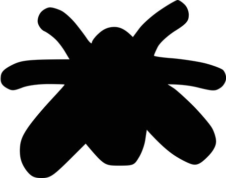 cartoon fly outline