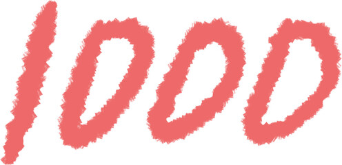 숫자,넘버,아라비안숫자,1000,한글,글자,