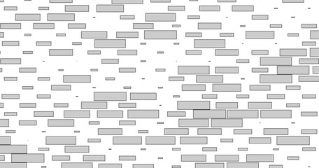 Modern Gray Brick Wall Texture – Abstract Background Design