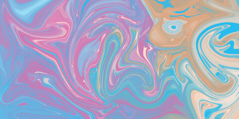 abstract art digital creation colorful marble pattern in pastel colors.