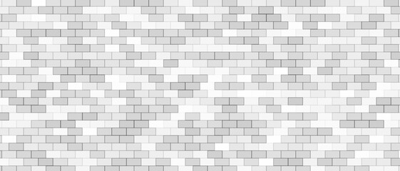 Modern Gray Brick Wall Texture – Abstract Background Design