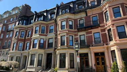 Fototapeta premium Boston, New England, City, Skyline, Beach, Ocean, Mansions, Cape Cod, Rhode Island, Providence, Beacon Hill, Boston Commons, New Hampshire, Maine, Massachusetts, Capitol, State House