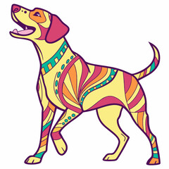 Fototapeta premium Dog vector