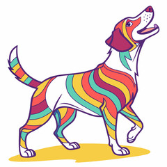 Obraz premium Dog vector