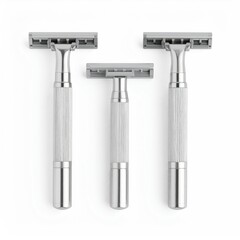 Shaving Razor Isolated on White Background