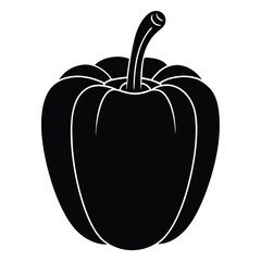 vector illustration of a bell pepper