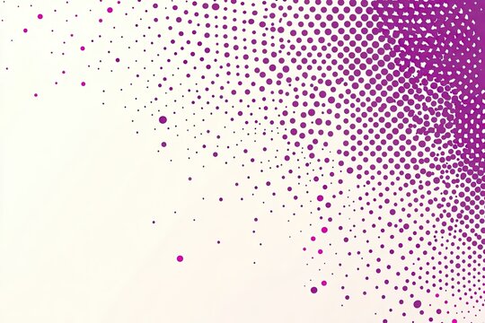 Abstract purple dots gradient