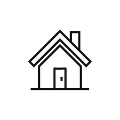 house icon on white background