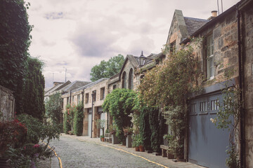 Edinburgh's streets in summer