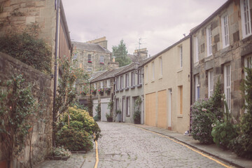 Edinburgh's streets in summer