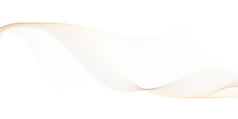  gold wave pattern flowing horizontally across a bright white background, creating an elegant and modern aesthetic wave.