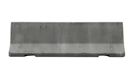 road barricade isolated on white background