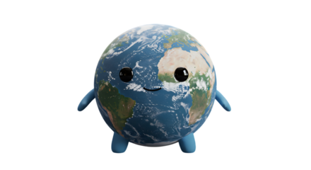 earth planet cute plush