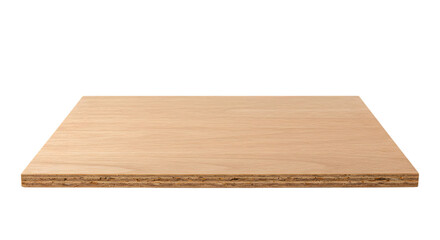 wood board isolated on white