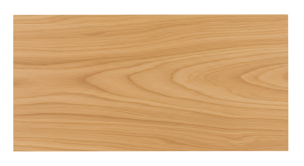 wooden board isolated on white