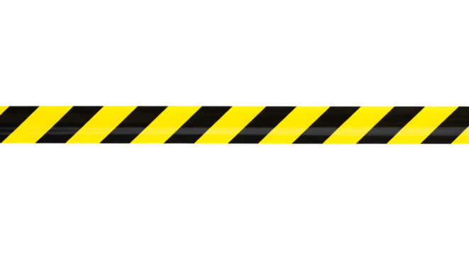 safety warning tape isolated