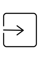 Symbolizing transfer, exit, or sending content