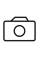 photo camera icon vector