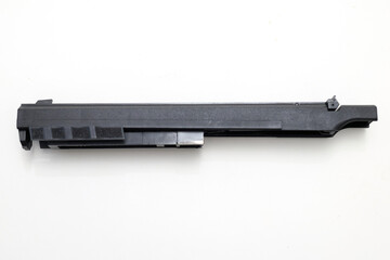 Target special pistol of swiss production with two caliber adapters