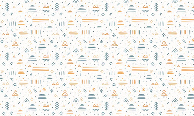 Modern Monochrome Geometric Pattern Scandinavian Geometric Texture