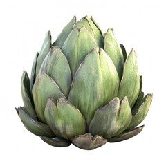 Fototapeta premium Fresh artichoke isolated image