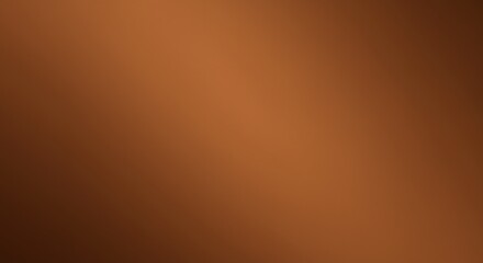 Warm Brown Gradient Background Texture - Abstract Chocolate, Copper, Bronze, or Coffee Color