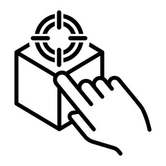 advertising Line Icon