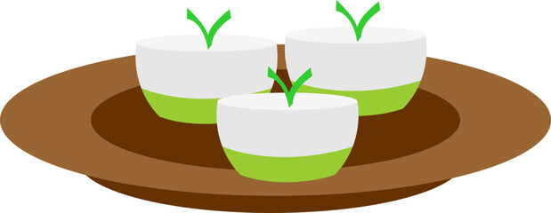 indonesian snack caled putri ayu