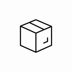 box package icon sign vector
